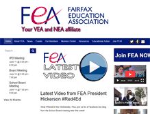 Tablet Screenshot of fairfaxea.org